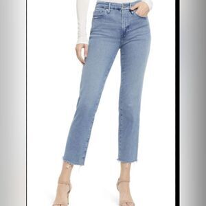 Good American Good Legs Straight split pocket